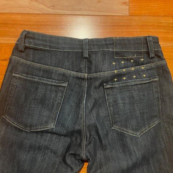 Ksubi The Mac Stretch Slim Straight Jeans After Dark - Women's Size 28 - Picture 4 of 7
